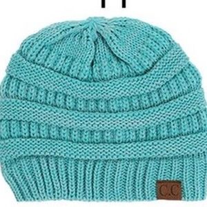 C.C Mix Color Teal OFFicial Knitted Hat